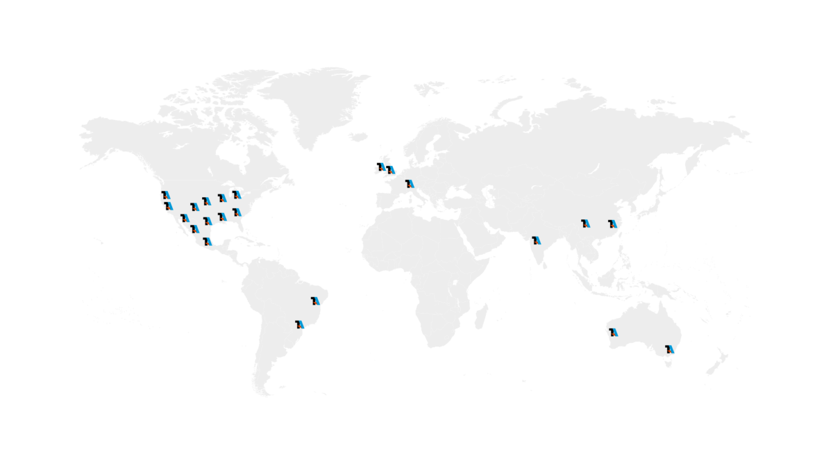 TA Systems Global Installations Map@2x