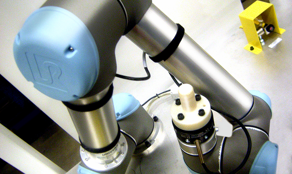 Collaborative Robotics Cobot Effort Testing Close Up Photo